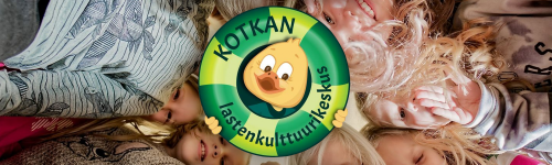 Iloisia lapsia ja lastenkulttuurikeskuksen logo